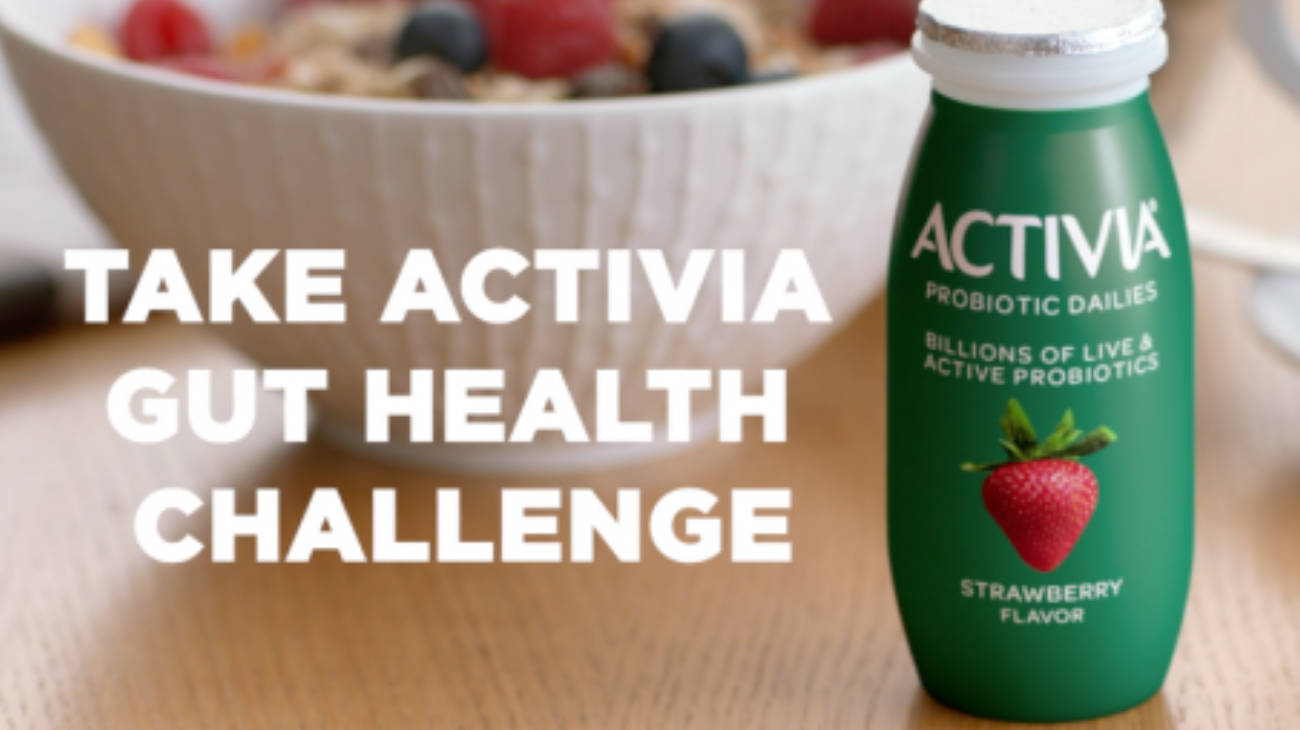 Activia de Danone: Campaña TV US "Gut Health Challenge"