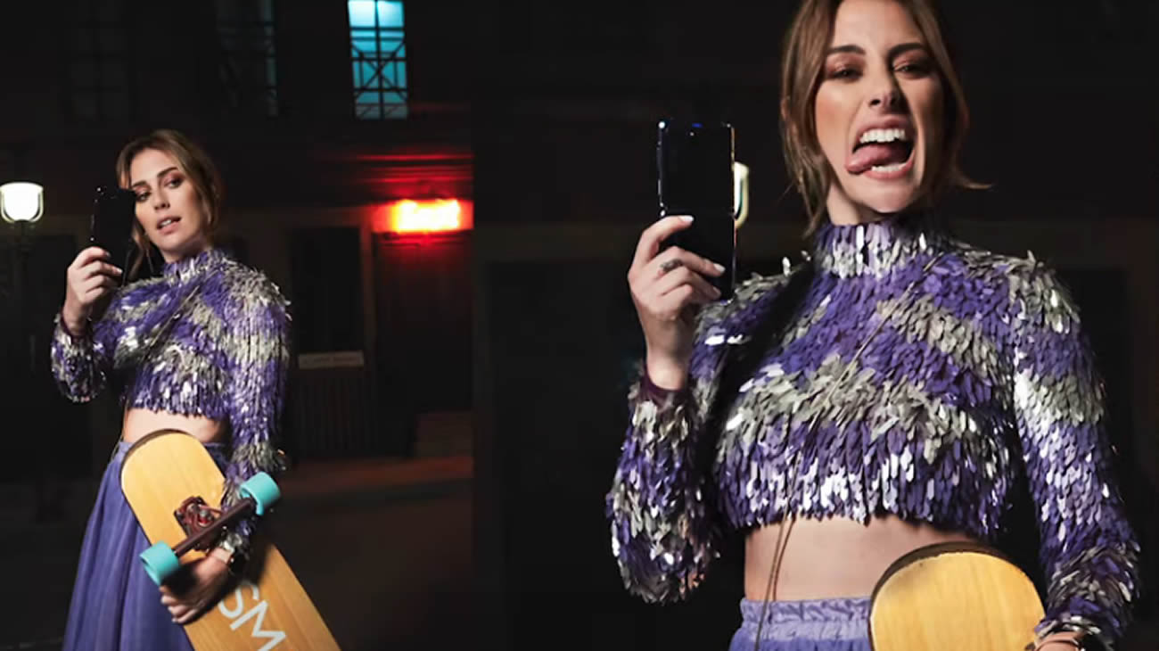 #SomosSmartGirl: Blanca Suárez y Galaxy Z Flip – Campaña