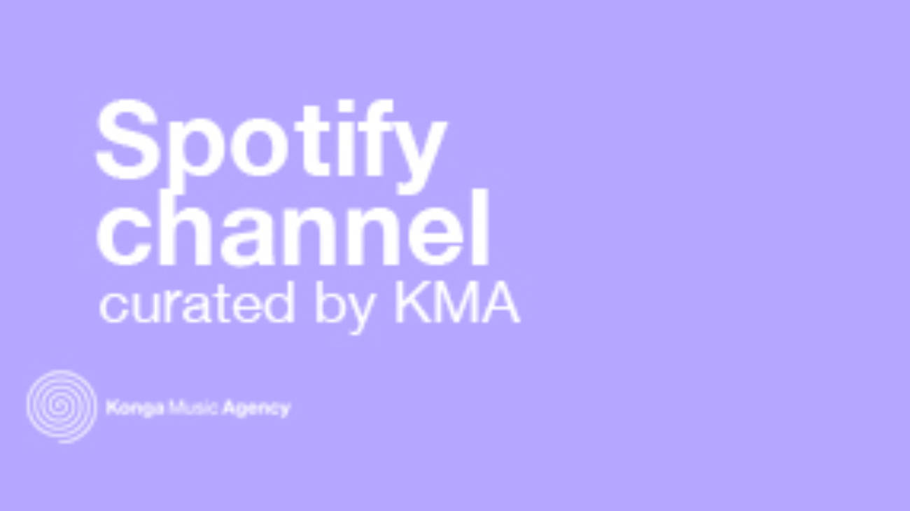 Spotify channel curated by KMA