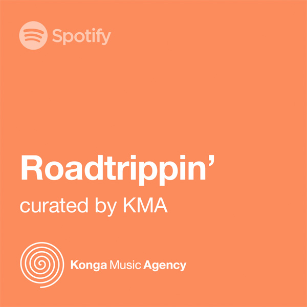 Music Supervisor Curated Spotify Playlist Roadtrippin Konga Music Agency