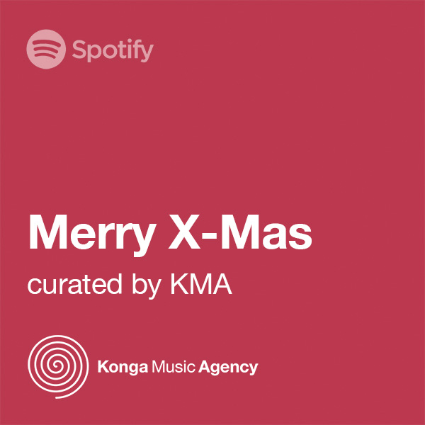 Music Supervisor Curated Spotify Playlist Merry XMas Konga Music Agency